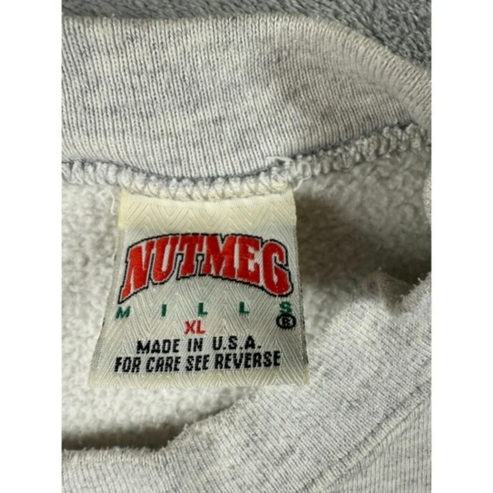 VTG 90s Chicago Bulls Nutmeg Crewneck Sweatshirt Mens XL Embroidered Rare
